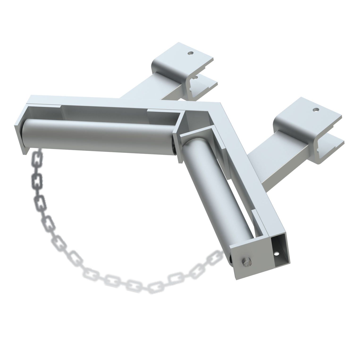 CODP8 | Suporte para árvore/poste com corrente de segurança