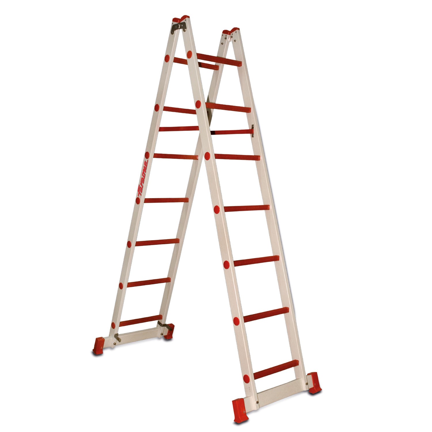 2TFVT | Escada de subida dupla em fibra de vidro