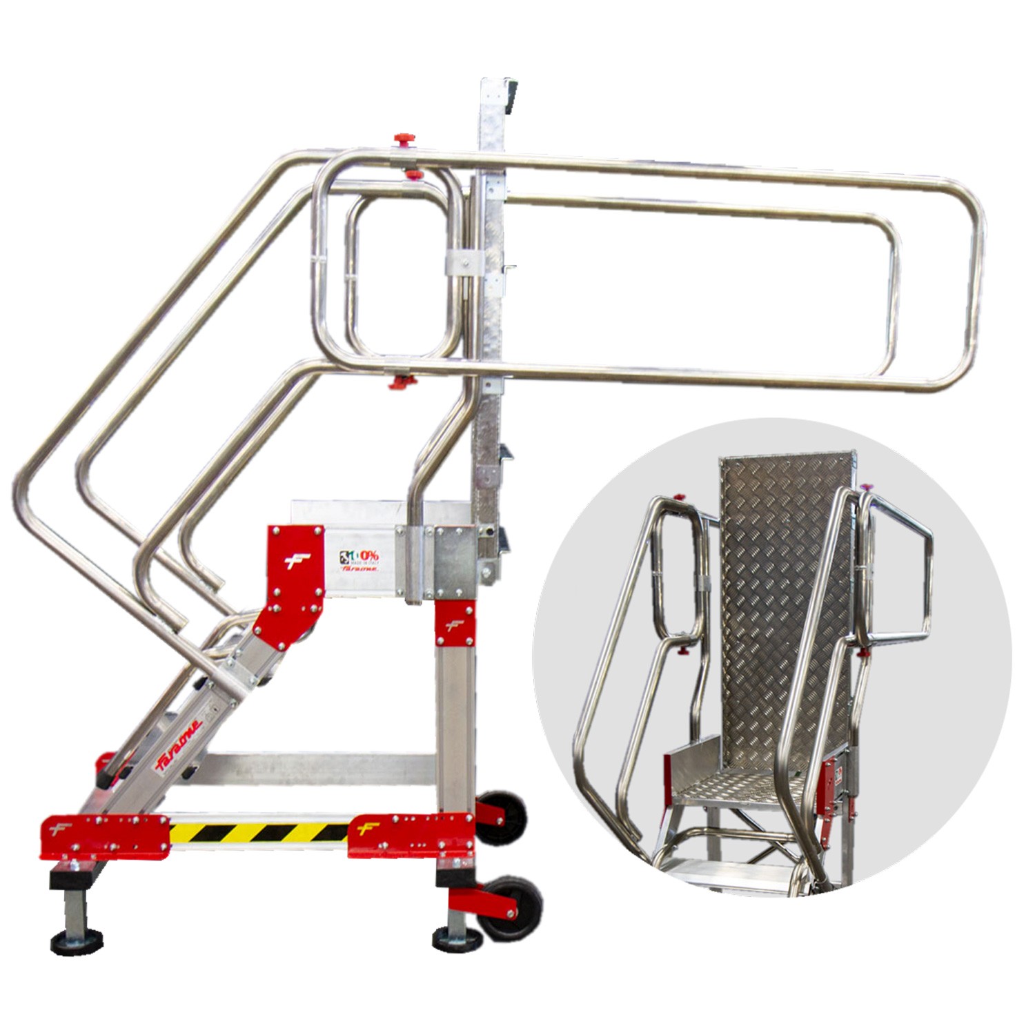 EM1302 | Escada de acesso frontal