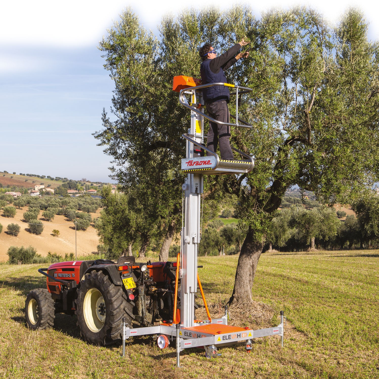 Elevah Agri | A. máx. de trabalho 14 m.