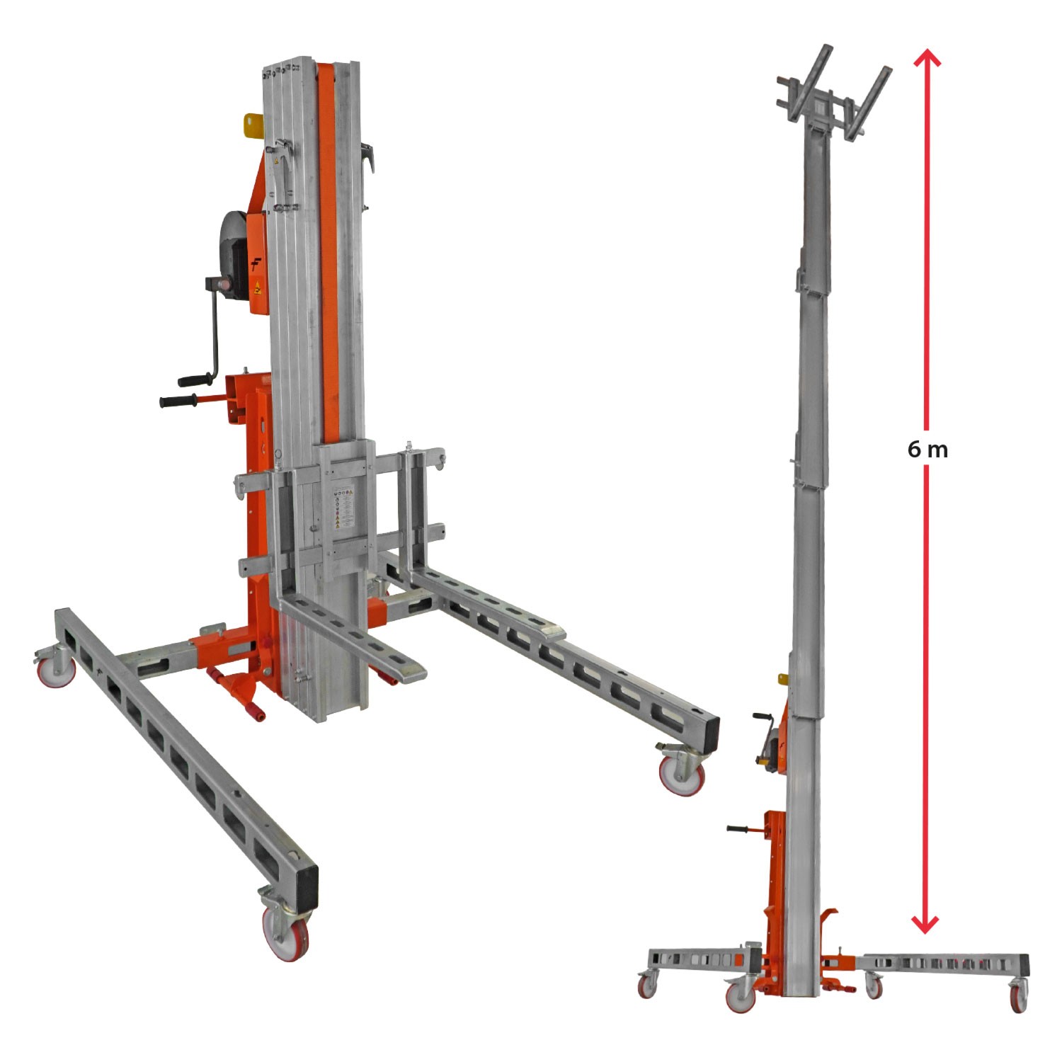 HW-BIG | Elevador de materiales, máximo 300 kg.