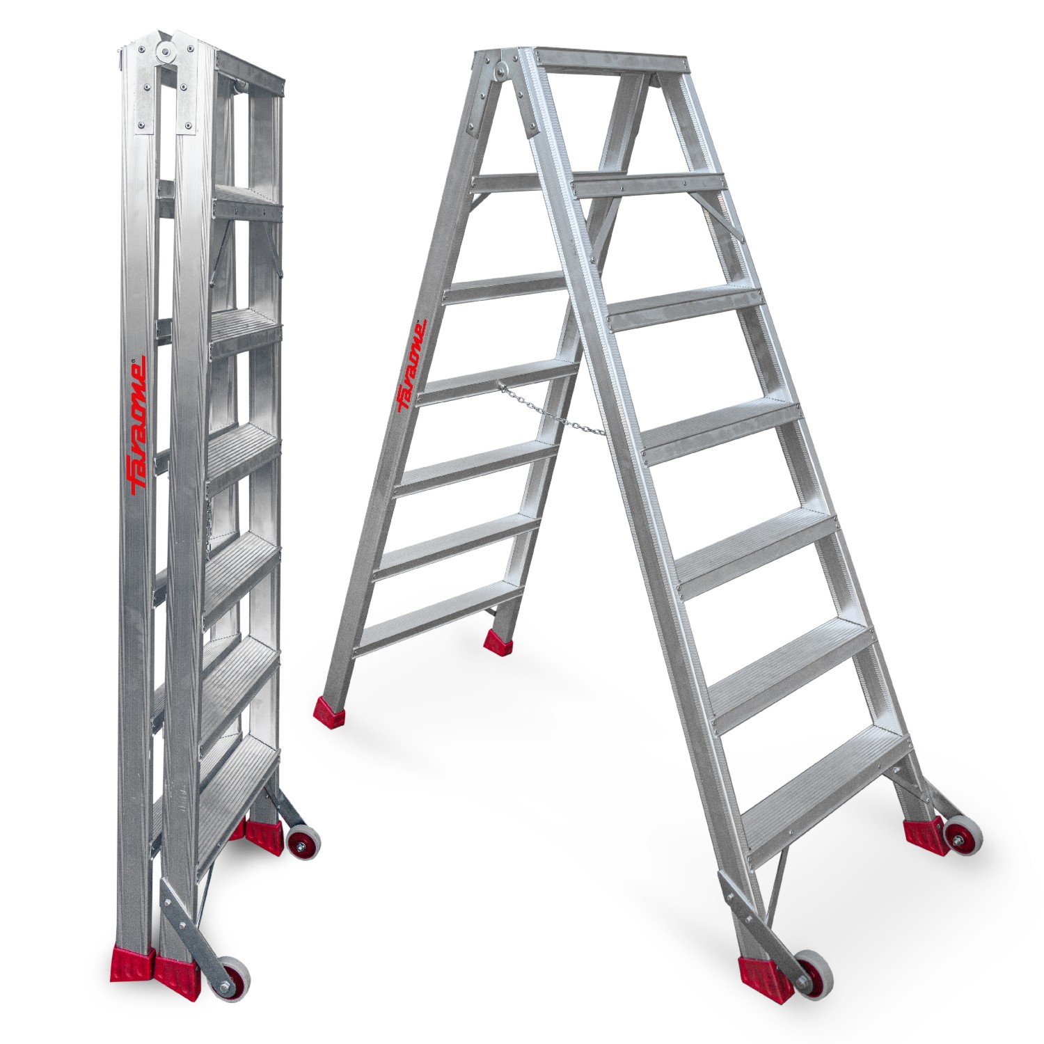 NDS | Escada de tesoura com dupla subida