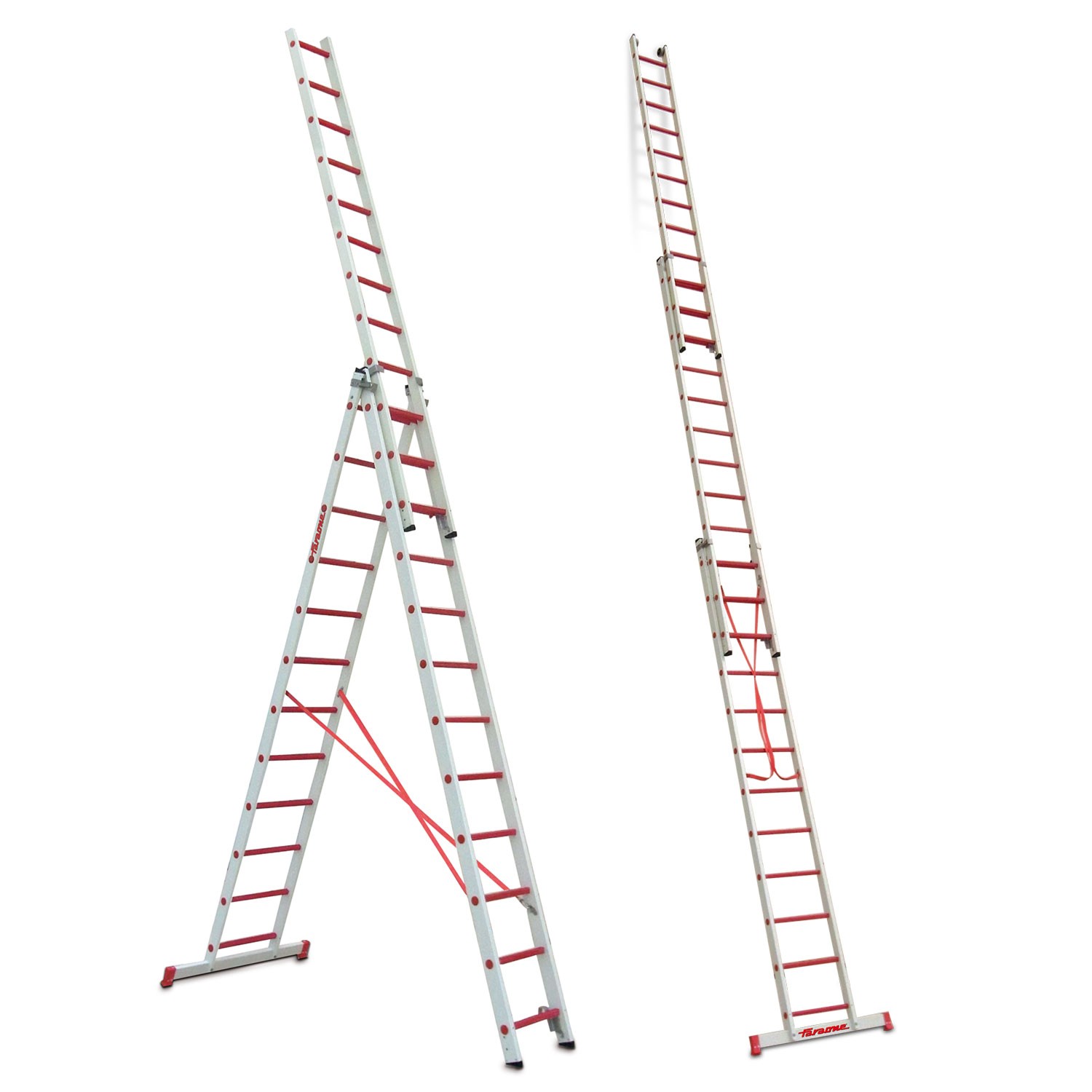 3TFV | Escada multiusos de 3 lanços em fibra de vidro