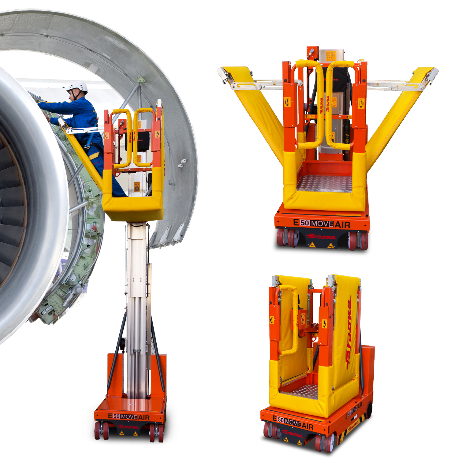 Elevah 50 Move Air | A. máx. de trabalho 5 m.