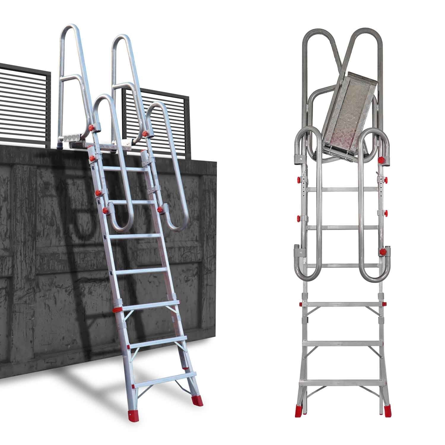 SCRT | Escada de acesso a camiões e altura ajustável