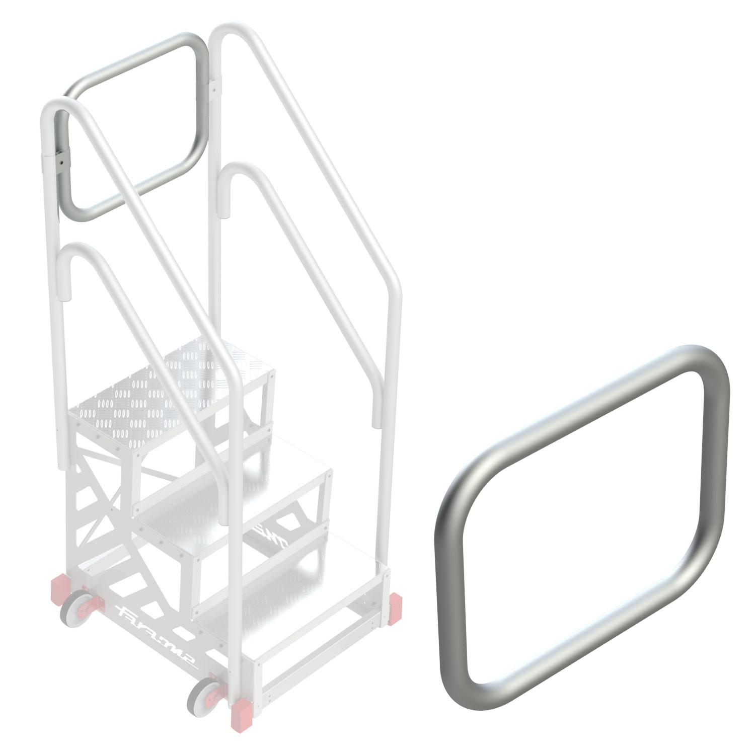 SGAS-BARF | Gradil frontal para escadote SGAS