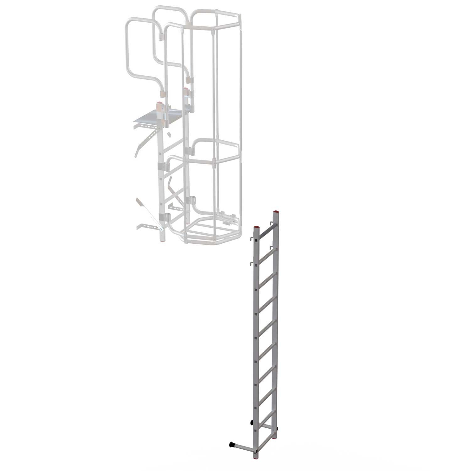 SVS-TD |  Trecho inferior removível que ajuda a limitar o acesso SVS1 - SVS2