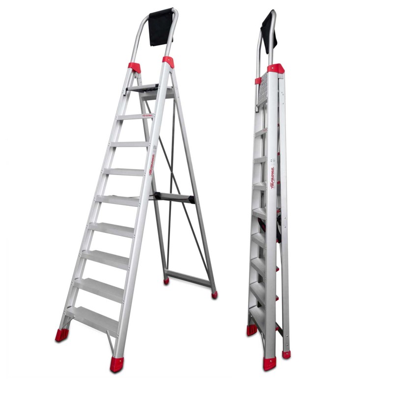 DOMUS | Escada profissional com degraus práticos