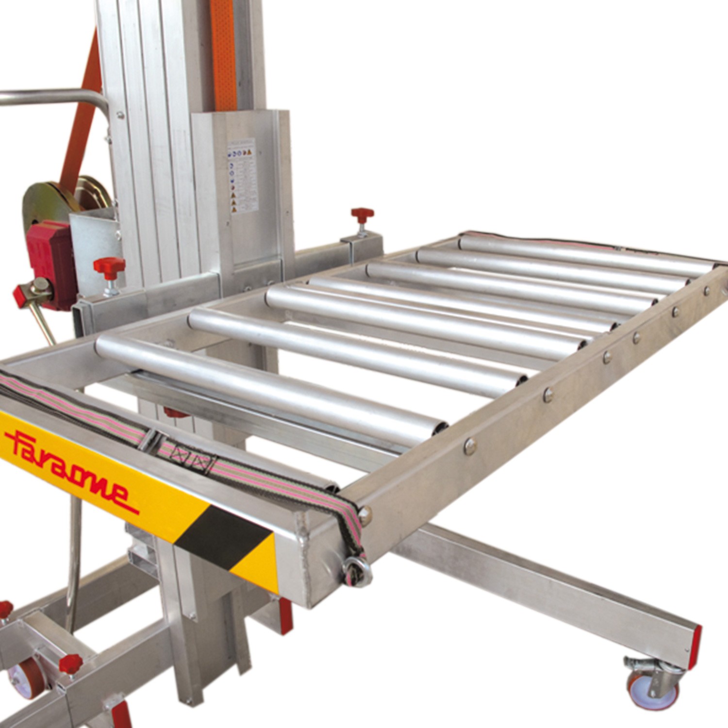 HW-09 | Superfície de elevação com roldanas ajustáveis com 140x60 cm.