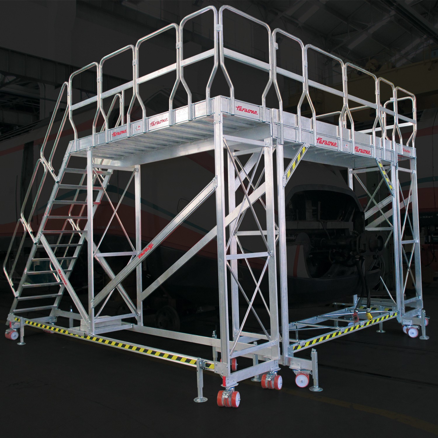 EM201 | Estrutura feita à medida para manutenção de comboios